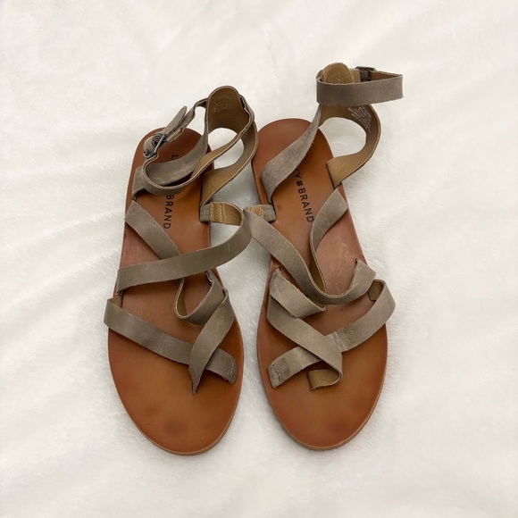 Lucky Brand Hoami Wedge Sandal Women’s Size 8.5 - Picture 2 of 9
